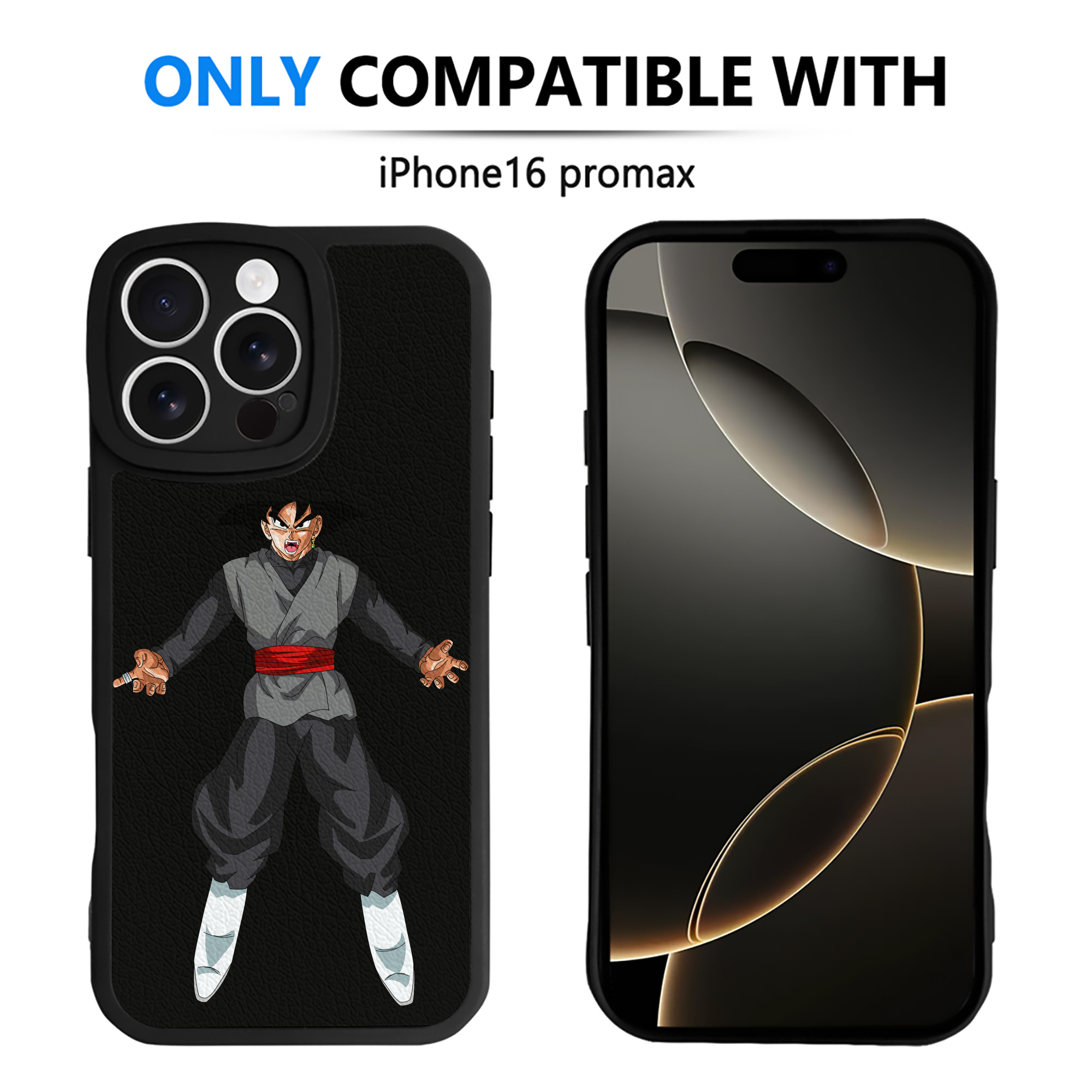 （画像用） ドラゴンボール ベジータ四世（Bejīta Yonsei）DRAGON BALL Vegeta IV 【iPhone 16シリーズ対応】シリコンスマホケース（レザー調） 材質：シリコン